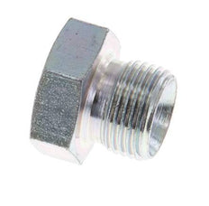Plug G3/8'' Steel with External Hex 60° cone 425bar (5971.25psi) Hydraulic [5 Pieces]