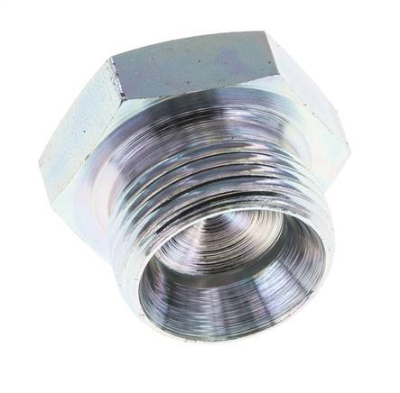 Bouchon G1'' en acier avec cône externe hexagonal de 60° 150bar (2107.5psi) Hydraulique