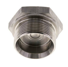 Plug G1 1/2'' Stainless steel with External Hex 60° cone 125bar (1756.25psi) Hydraulic