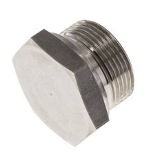 Bouchon G1 1/4'' Acier inoxydable avec cône externe hexagonal 60° 150bar (2107.5psi) Hydraulique