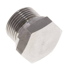Bouchon G3/4'' en acier inoxydable avec cône externe hexagonal de 60° 175bar (2458.75psi) Hydraulique
