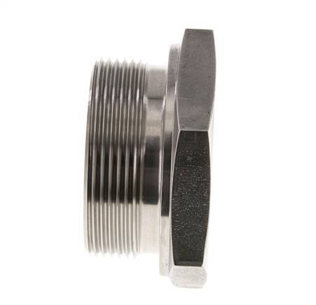 Bouchon G2'' Acier inoxydable avec cône externe hexagonal 60° 75bar (1053.75psi) Hydraulique