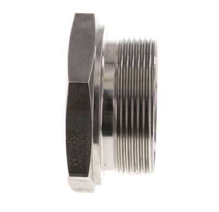 Bouchon G2'' Acier inoxydable avec cône externe hexagonal 60° 75bar (1053.75psi) Hydraulique