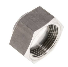 End Cap G1 1/4'' Stainless steel with External Hex 60° cone 150bar (2107.5psi) Hydraulic
