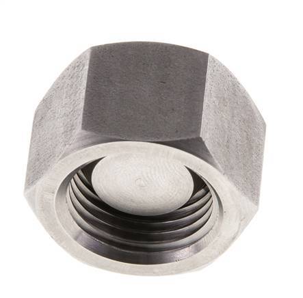 End Cap G1/2'' Stainless steel with External Hex 60° cone 300bar (4215.0psi) Hydraulic