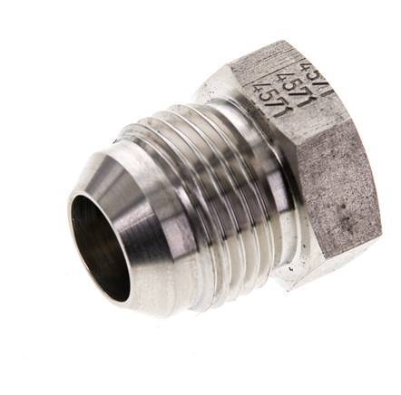Bouchon JIC UNF 7/8''-14 Acier inoxydable 210bar (2950.5psi)