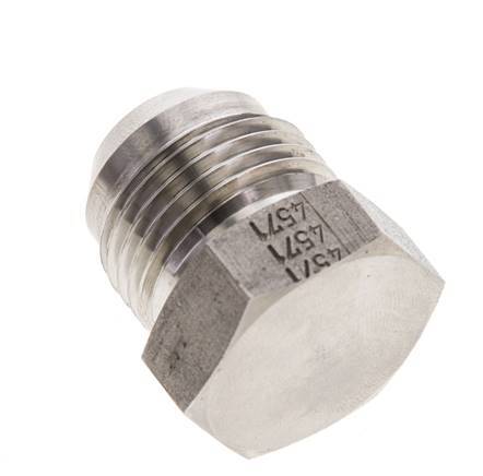 Bouchon JIC UNF 7/8''-14 Acier inoxydable 210bar (2950.5psi)