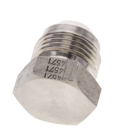 Bouchon JIC UNF 7/8''-14 Acier inoxydable 210bar (2950.5psi)