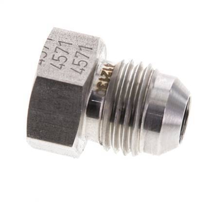 Bouchon JIC UNF 9/16INCH-18 Acier inoxydable 275bar (3863.75psi)