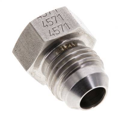 Bouchon JIC UNF 9/16INCH-18 Acier inoxydable 275bar (3863.75psi)