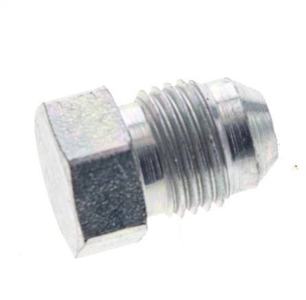 JIC Plug UNF 1/2''-20 Steel 275bar (3863.75psi) [5 Pieces]
