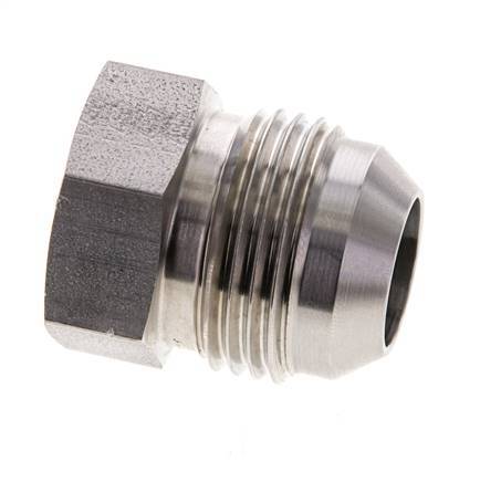 JIC Plug UN 1-1/16''-12 Stainless steel 210bar (2950.5psi)