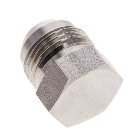 Bouchon JIC UN 1-1/16''-12 Acier inoxydable 210bar (2950.5psi)
