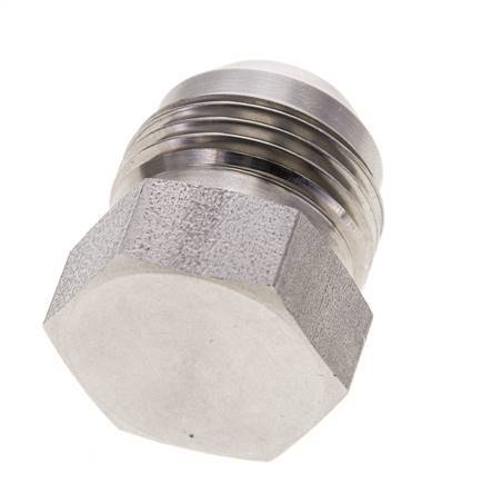 Bouchon JIC UN 1-1/16''-12 Acier inoxydable 210bar (2950.5psi)
