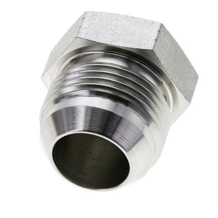 JIC Plug UN 1-3/16INCH-12 Steel 170bar (2388.5psi)
