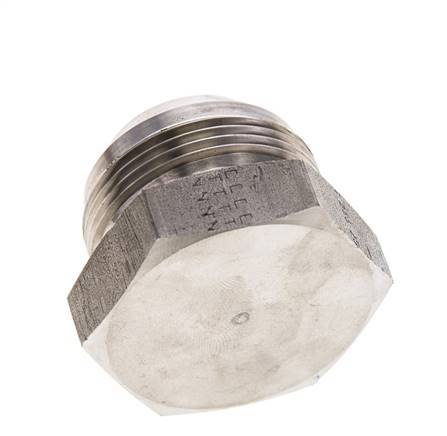 Bouchon JIC UN 1-5/8''-12 Acier inoxydable 140bar (1967.0psi)