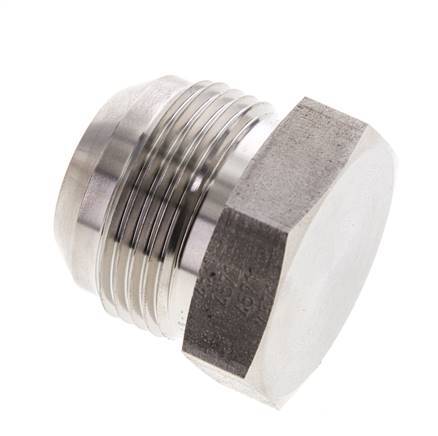 Bouchon JIC UN 1-5/16''-12 Acier inoxydable 170bar (2388.5psi)