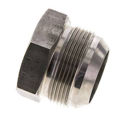JIC Plug UN 1-7/8''-12 Acier inoxydable 100bar (1405.0psi)