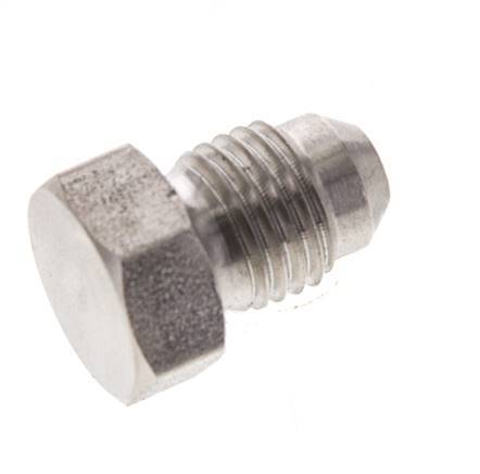Bouchon JIC UNF 7/16''-20 Acier inoxydable 310bar (4355.5psi)