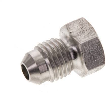 Bouchon JIC UNF 7/16''-20 Acier inoxydable 310bar (4355.5psi)