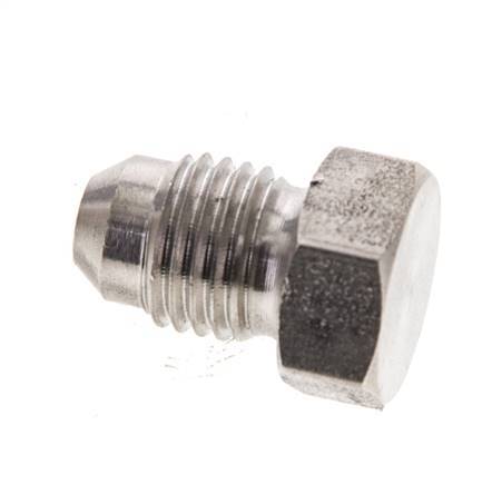 Bouchon JIC UNF 7/16''-20 Acier inoxydable 310bar (4355.5psi)