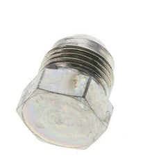 JIC Plug UNF 7/8''-14 Steel 210bar (2950.5psi) [2 Pieces]