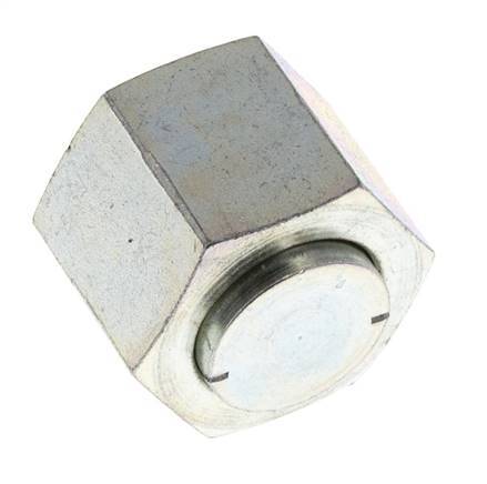 JIC End Cap UN 1-1/16''-12 Steel 210bar (2950.5psi) [2 Pieces]