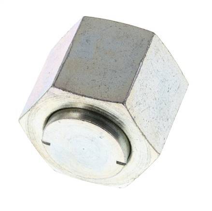 JIC End Cap UN 1-1/16''-12 Steel 210bar (2950.5psi) [2 Pieces]