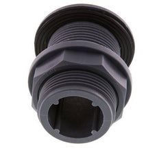 Raccord à vis pour robinets de vidange G1 1/4'' DN13 Bulkhead Polypropylène (pp) EPDM 10bar (140.5psi) FDA
