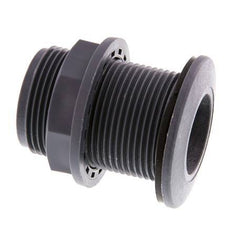 Raccord à vis pour robinets de vidange G1 1/4'' DN13 Bulkhead Polypropylène (pp) EPDM 10bar (140.5psi) FDA