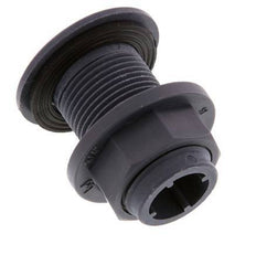 Raccord à vis pour robinets de vidange G3/4'' DN29.5 Bulkhead Polypropylène (pp) EPDM 10bar (140.5psi) FDA