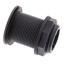 Raccord à vis pour robinets de vidange G1 1/2'' DN34.5 Bulkhead Polypropylène (pp) EPDM 10bar (140.5psi) FDA
