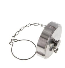 Cap Nut Rd65 X 1/6'' DN 40 Stainless Steel 1.4404 NBR DIN 11851 FDA 21 with Chain