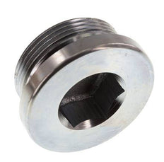 Bouchon M42 X 2 Acier NBR avec hexagone interne 250bar (3512.5psi)