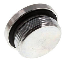 Bouchon M42 X 2 Acier NBR avec hexagone interne 250bar (3512.5psi)