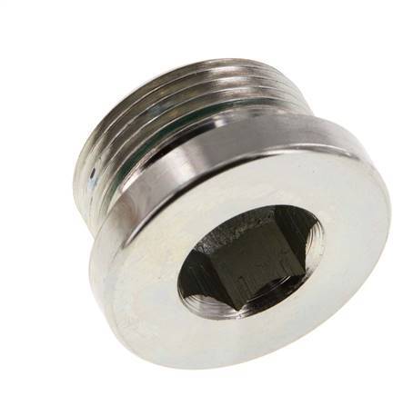 Bouchon M33 X 2 Acier FKM avec hexagone interne 400bar (5620.0psi)