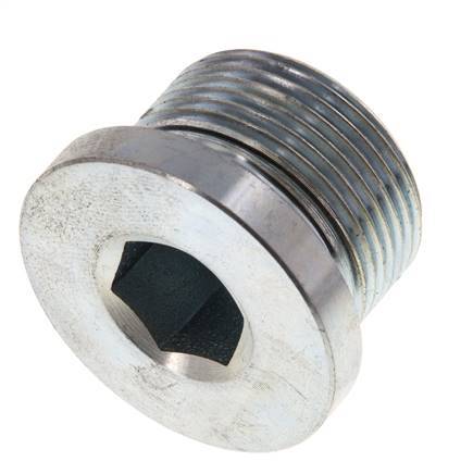Bouchon M26 X 1.5 Acier NBR avec hexagone interne 400bar (5620.0psi)