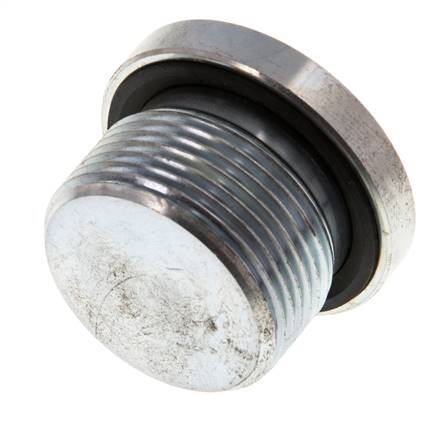 Bouchon M26 X 1.5 Acier NBR avec hexagone interne 400bar (5620.0psi)