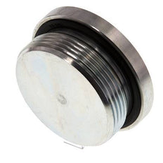 Bouchon M48 X 2 Acier NBR avec hexagone interne 250bar (3512.5psi)