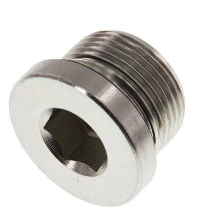 Bouchon M24 X 1.5 Acier NBR avec hexagone interne 400bar (5620.0psi)