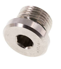 Bouchon M18 X 1,5 Acier inoxydable FKM avec hexagone interne 400bar (5620.0psi)