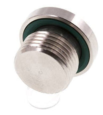 Bouchon M18 X 1,5 Acier inoxydable FKM avec hexagone interne 400bar (5620.0psi)
