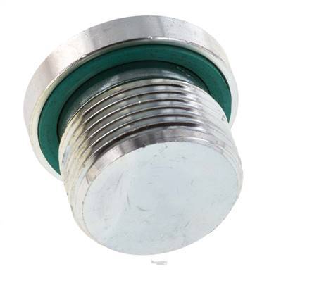 Bouchon M24 X 1.5 Acier FKM avec hexagone interne 400bar (5620.0psi)