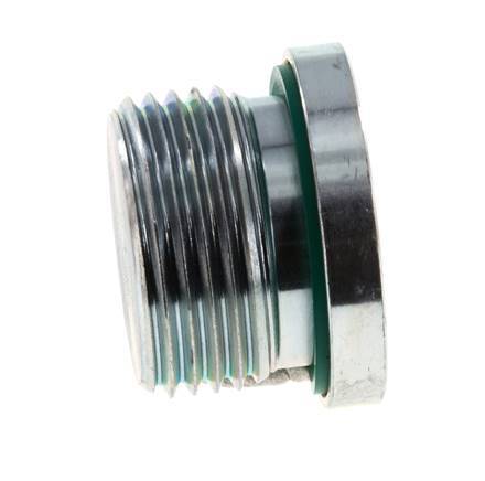 Bouchon M27 X 2 Acier FKM avec hexagone interne 400bar (5620.0psi)