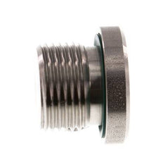 Bouchon M20 X 1,5 Acier inoxydable FKM avec hexagone interne 400bar (5620.0psi)