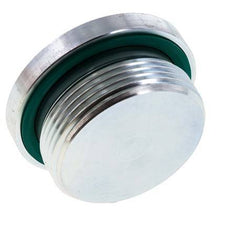 Bouchon M42 X 2 Acier FKM avec hexagone interne 250bar (3512.5psi)
