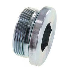 Bouchon M42 X 2 Acier FKM avec hexagone interne 250bar (3512.5psi)