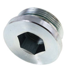 Bouchon M42 X 2 Acier FKM avec hexagone interne 250bar (3512.5psi)