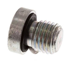 Plug M12 X 1.5 Steel NBR with Internal Hex 400bar (5620.0psi) [2 Pieces]