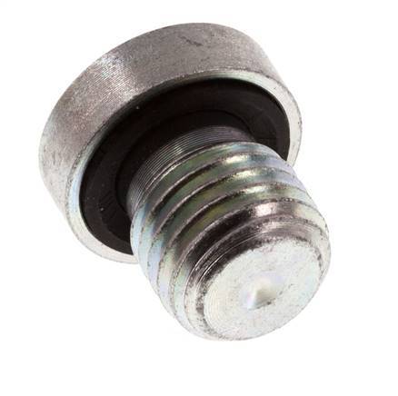 Plug M12 X 1.5 Steel NBR with Internal Hex 400bar (5620.0psi) [2 Pieces]